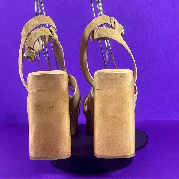 Sam Edelman Women's Tan Rosalind Platform Heeled Sandal Shoe Size 10-NEW - Picture 4 of 9